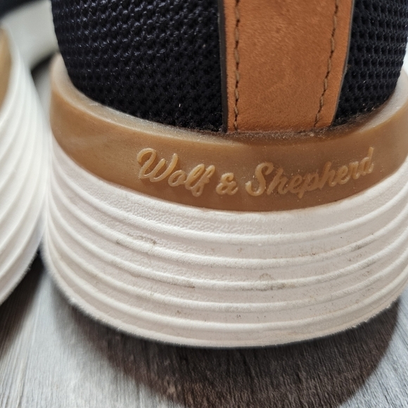 Wolf & Sheperd SwiftKnit Sneaker Men's 12 Navy Blue - Picture 10 of 13